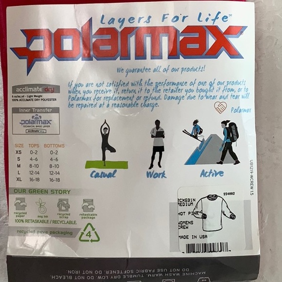 PolarMax MAX RIDE 2.0 TOP - Hot Pink - Picture 10 of 12